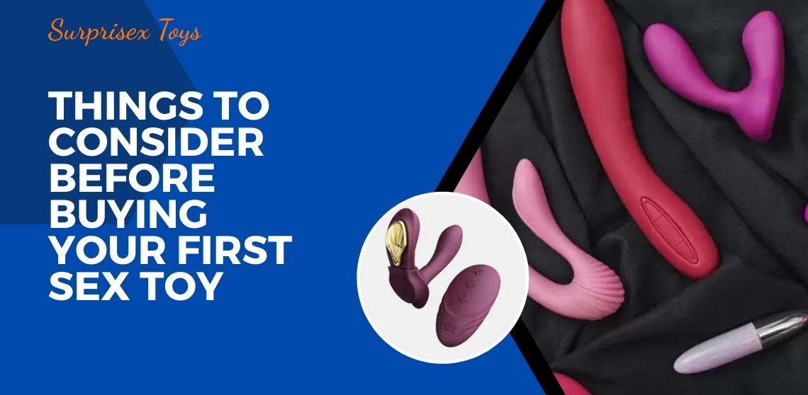 Things to Consider Before Buying Your First Sex Toy